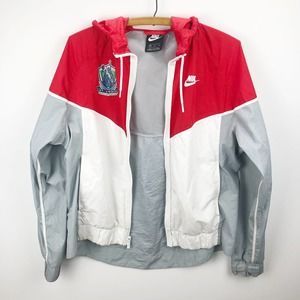 Nike Soccer Warm Up Jacket Hooded Windbreaker